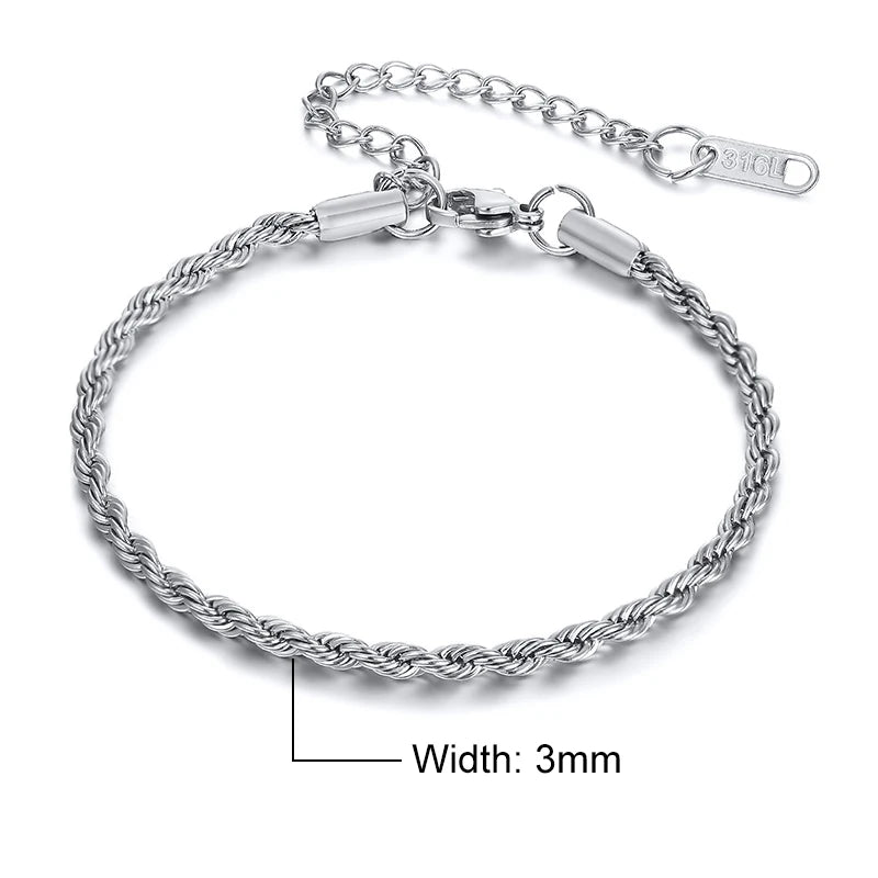TwistLink Rope Bracelet