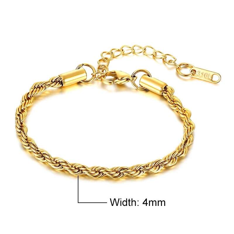 TwistLink Rope Bracelet