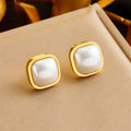 Modern Muse Pearl Earrings