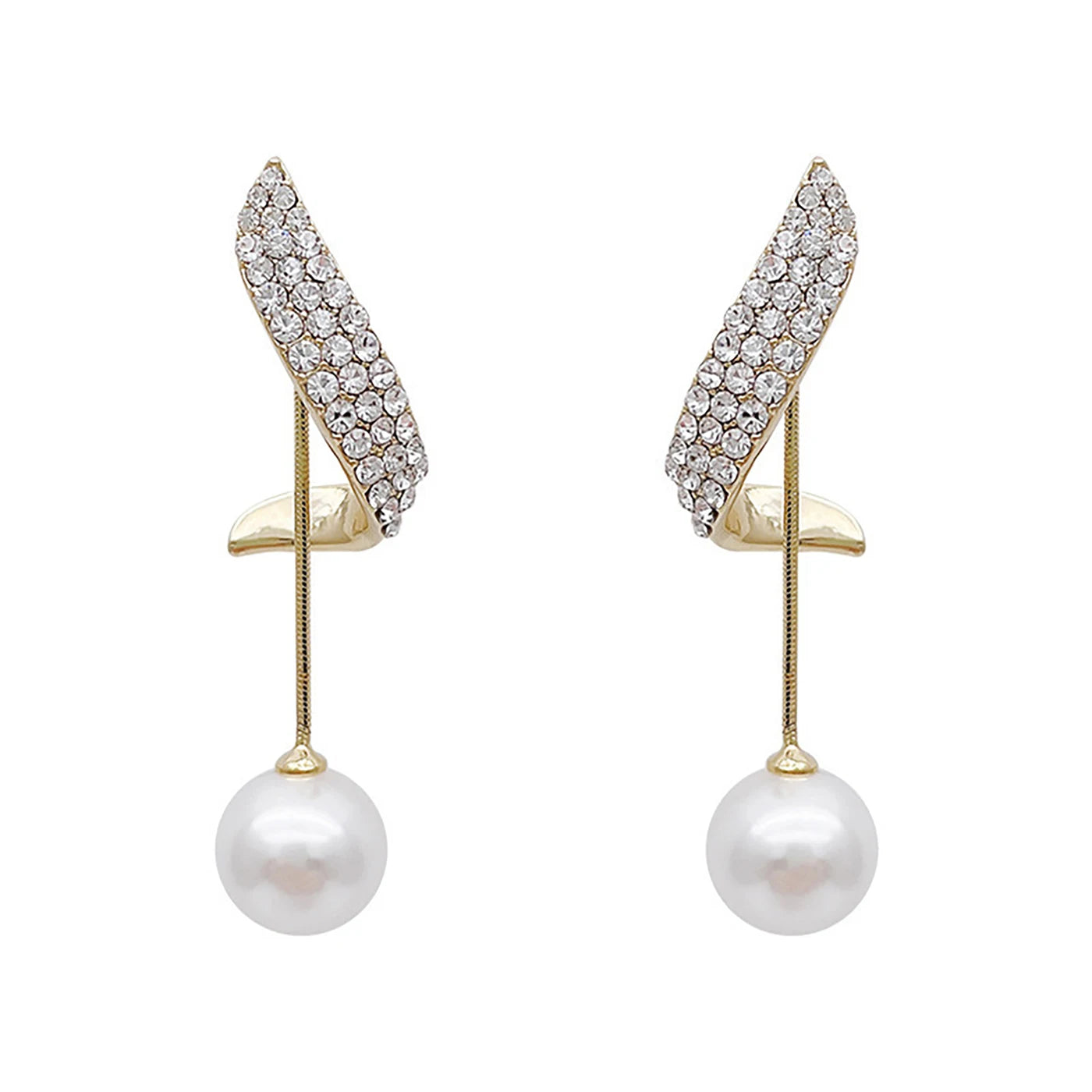Angel Drop Pearl Earrings