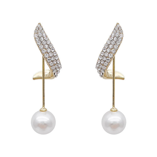 Angel Drop Pearl Earrings