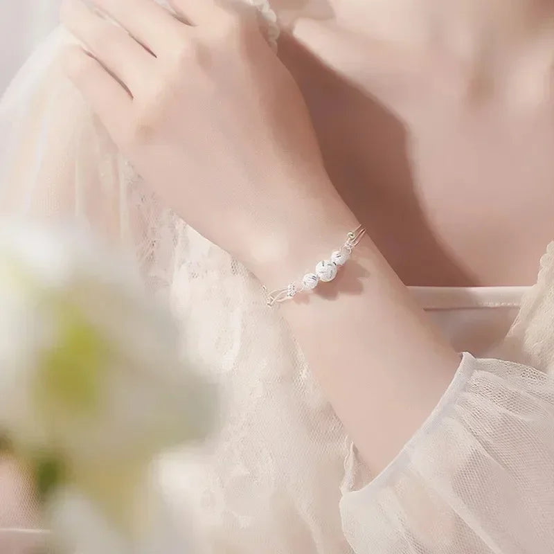 Silver Aura Lucky Beads