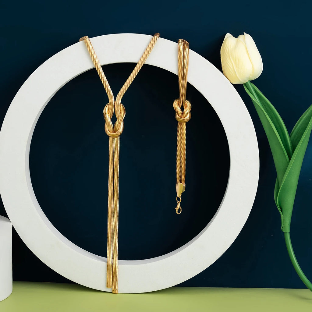 ShadowFlow Necklace & Bracelet Set