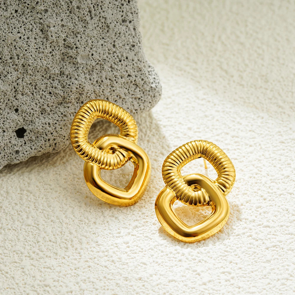 Interlace Charm Earrings