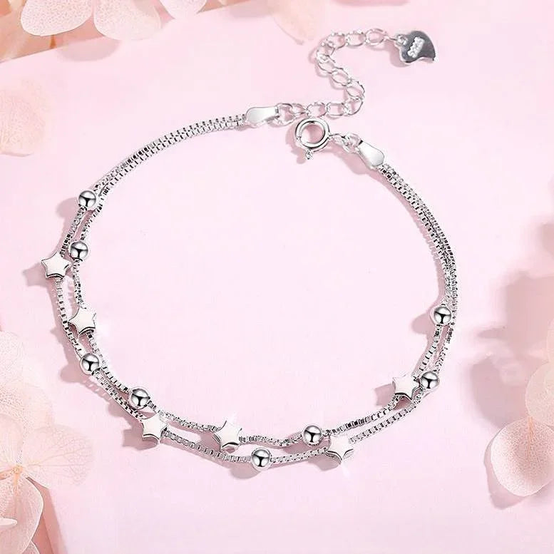 Silver Aura Lucky Beads