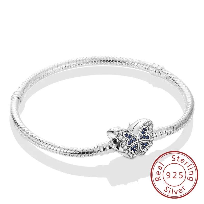 Twinkle Heart Silver Bracelet