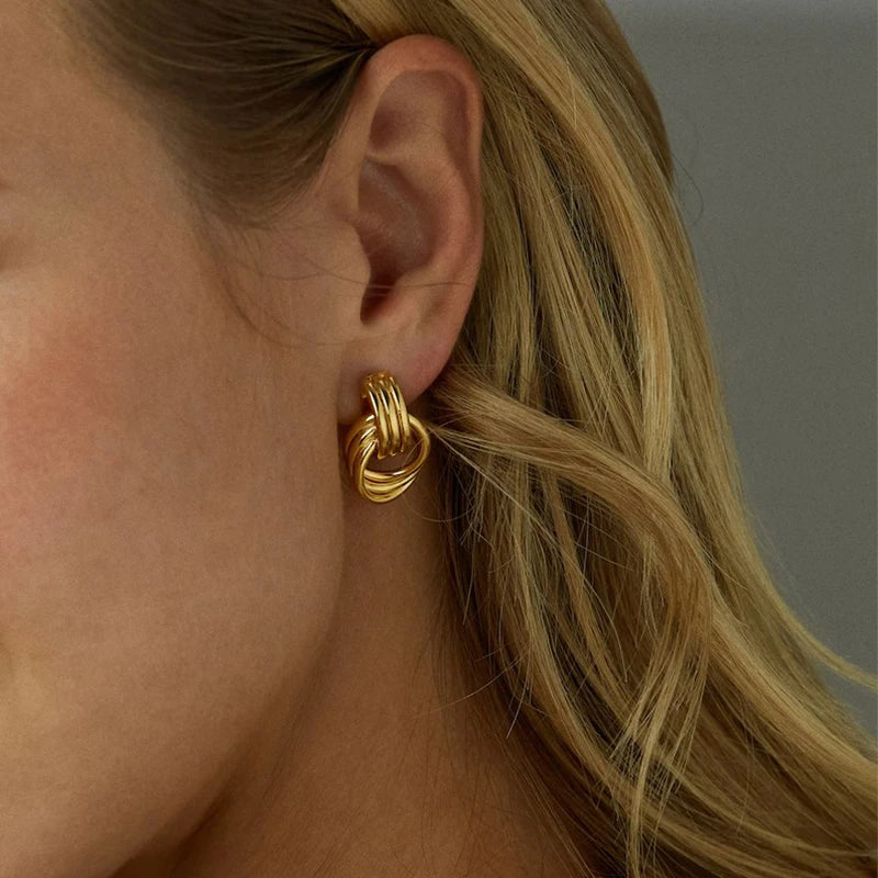 Interlace Charm Earrings