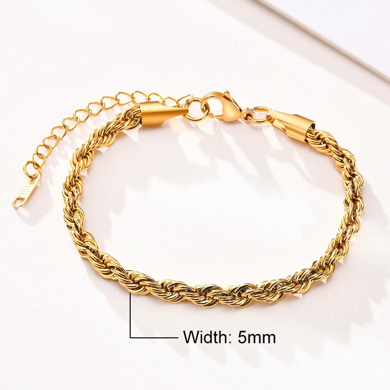 TwistLink Rope Bracelet