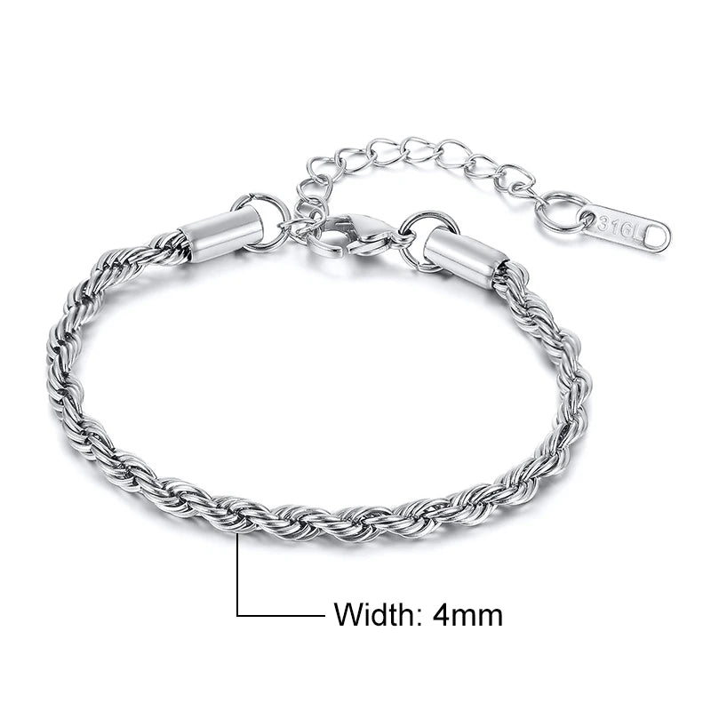 TwistLink Rope Bracelet