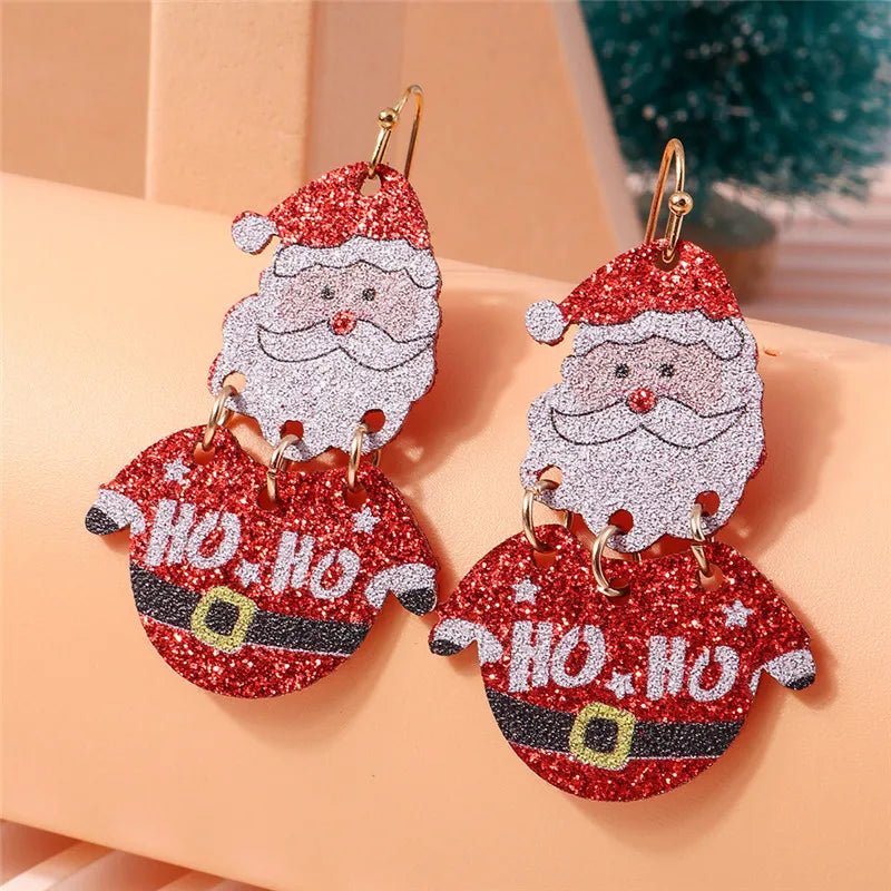 Fluffy Festive Fun Earrings