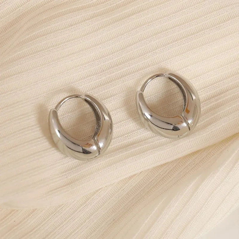 Bold Elegance Chunky Hoops