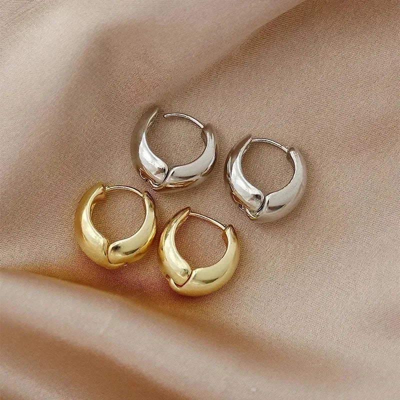 Bold Elegance Chunky Hoops