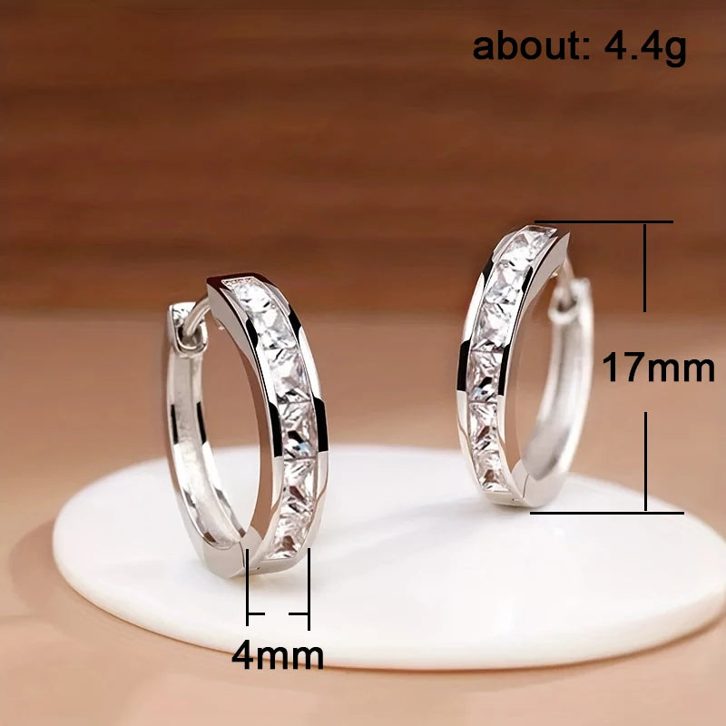 Princess Glow Hoop Earrings