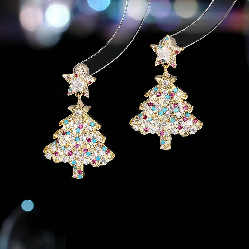 Winter Magic Crystal Earrings