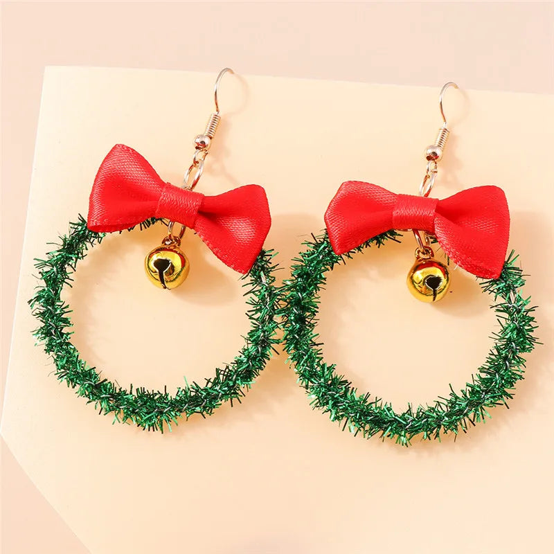 Fluffy Festive Fun Earrings