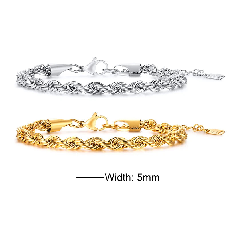 TwistLink Rope Bracelet