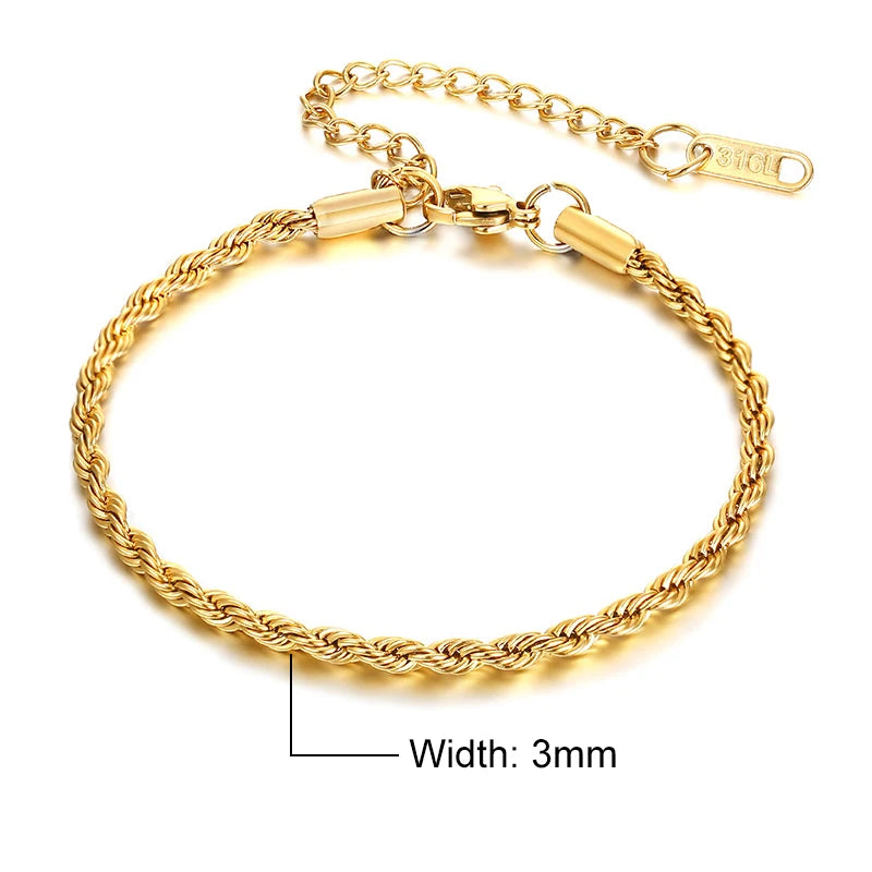 TwistLink Rope Bracelet
