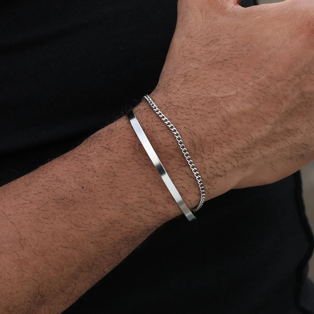 Cuban Edge Minimal Cuff