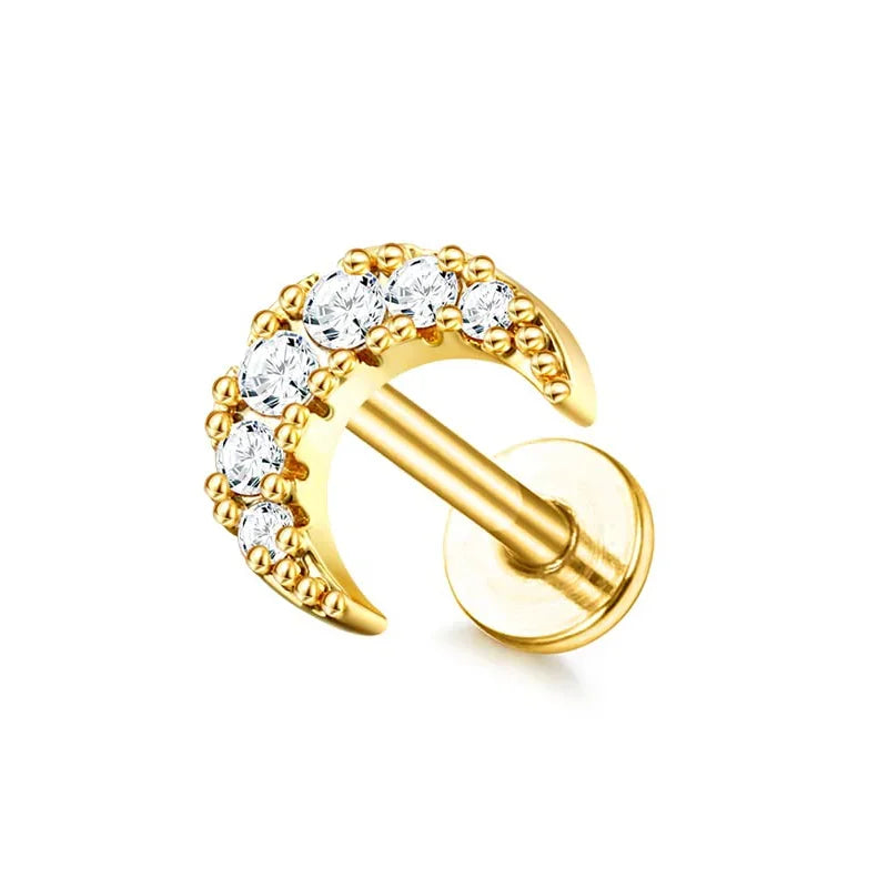 Starry Glow Cartilage Studs