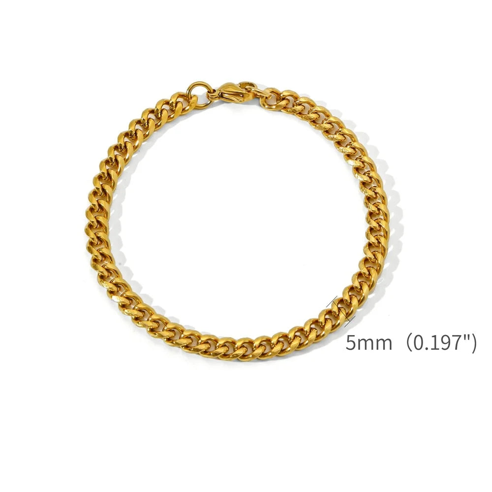 EdgeLine Gold Bracelet