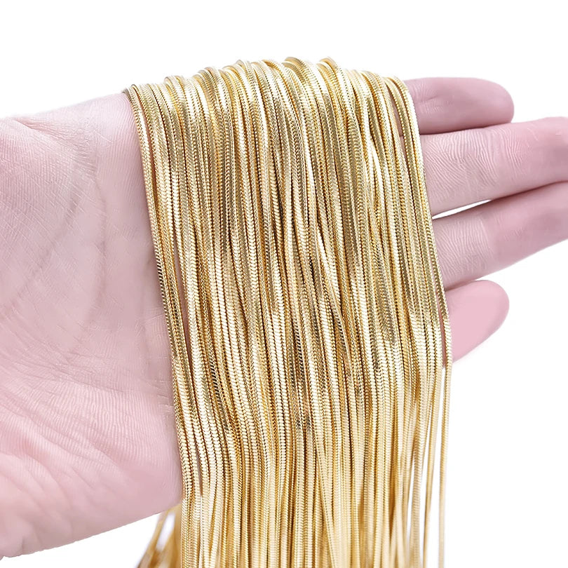 SilkFlow Snake Necklace