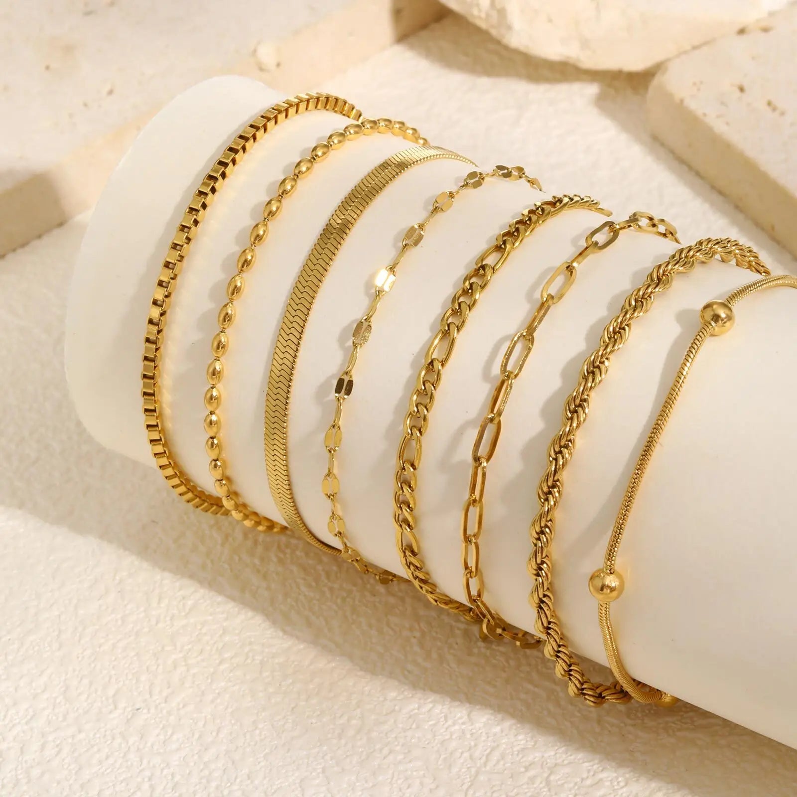 LuxeLine Stackable Bracelet