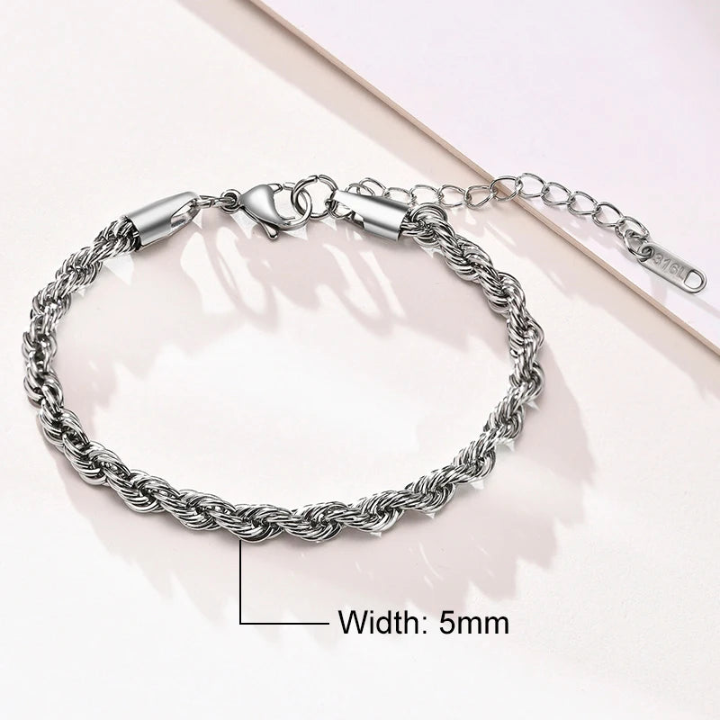 TwistLink Rope Bracelet