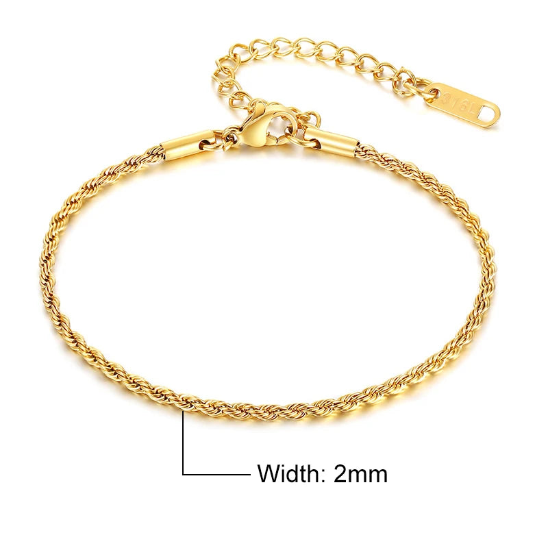 TwistLink Rope Bracelet