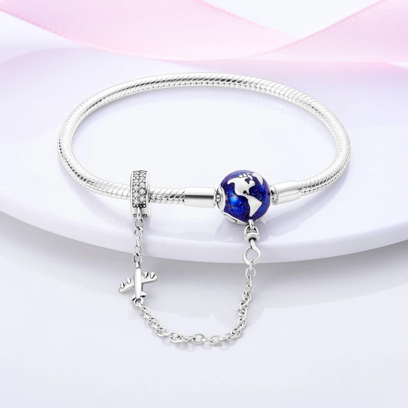 Twinkle Heart Silver Bracelet