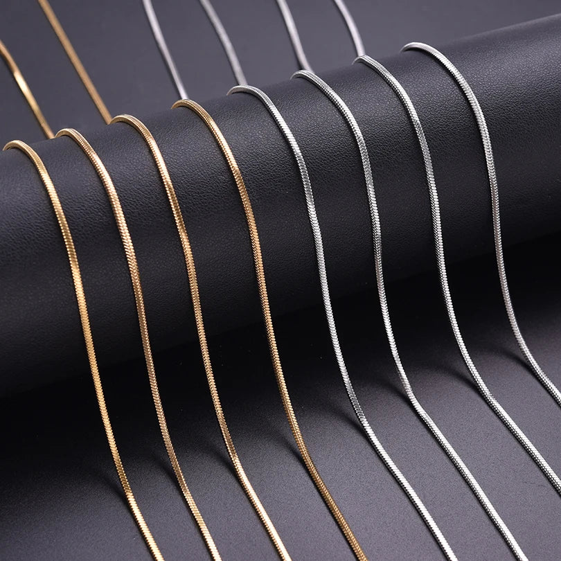 SilkFlow Snake Necklace