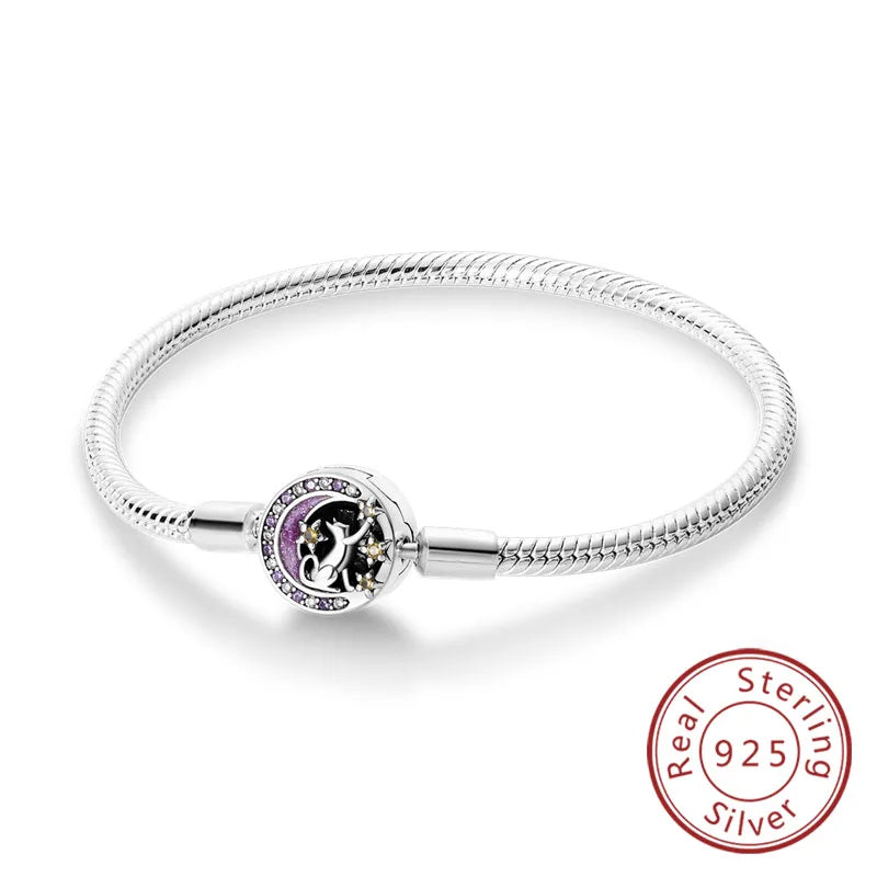 Twinkle Heart Silver Bracelet